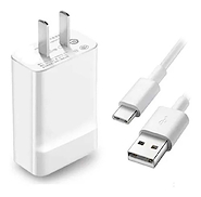 CARGADOR  USB A USB C  CON CABLE KOLKE USBQC3 QUALCOMM 3 WHITE