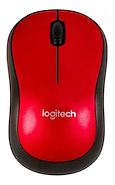 MOUSE WIRELESS LOGITECH M185 RED 910-003635