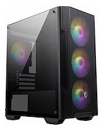 MSI MAG FORGEM100A GABINETE GAMER ACRILICO ARGB X4 FAN MID-TOWER