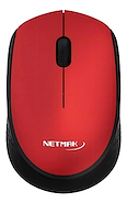 MOUSE WIRELESS NETMAK NM-M680 ROJO