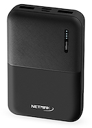 POWER BANK 10.000MAH NETMAK NM-PB4 NEGRO