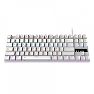 NETMAK NM-SKILL-W TECLADO MECANICO 80% BLANCO