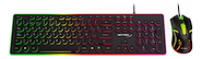 NETMAK NM-VORTEX MOPUSE + TECLADO GAMER TECLAS REDONDAS