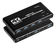NETMAK NM-KVM2 SWITCH KVM 2 HDMI USB 4K