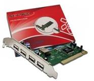NETMAK NM-6212 PCI 4 PUERTOS USB PLACA  ADAPTADORA