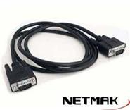 NETMAK NM-C18 5 CABLE VGA M/M 5MTS