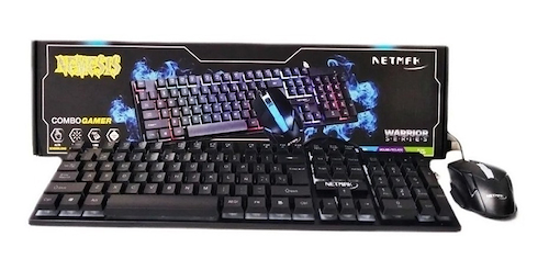 COMBO RETROILUMINADO NETMAK NM-NEMESIS
