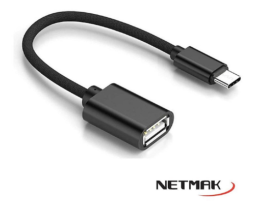 Adaptador USB-C (M) a Micro USB (H) – NETMAK – Ap Tecnologia