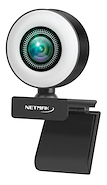 CAMARA WEB CON ARO LED NETMAK NM-WEB04