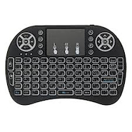 MINI TECLADO INAL.SMART TV NETMAK NM-KB980 BLACK