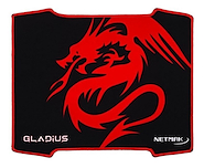 MOUSE PAD GAMING NETMAK NM-GLADIUS 30X25 CON COSTURA