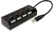 NOGA-NET NGH-43 HUB 2.3 C/ CABLE 4 PUERTOS