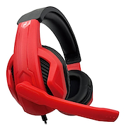 AURICULAR  C/MIC NOGA-NET ST-9028 STORMER ROJO