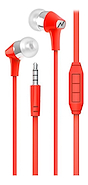 AURICULAR  EARPHONES MANO LIBRE NOGA-NET NG-094 ROJO