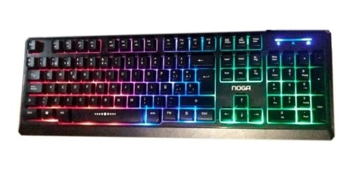 TECLADO GAMER RETROILUMINADO NOGA-NET NKB-5020 MULTIMEDIA