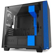 GABINETE GAMER NZXT H400I MATTE-BLACK/BLUE