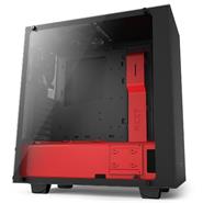 NZXT S340 ELITE MATTE BLACK/RED GABINETE GAMER