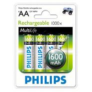 PHILIPS AA 1600MAH PILA RECARGABLE