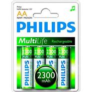 PHILIPS AA 2300MAH R6B4A230 PILA RECARGABLE