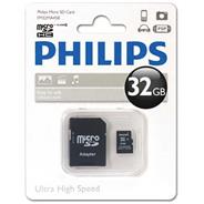 PHILIPS 32GB CLASS 10 C/ ADAPTADOR + USB FM32MR45B MEMORIA MSDHC