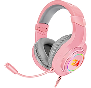 AURICULAR GAMER RGB CON MIC REDRAGON H260 HYLAS PINK