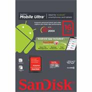 SANDISK 16GB C10 80MB/S (U1) ULTRA MEMORIA MSDHC