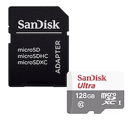 SANDISK 128GB C10 100MB/S (U1) ULTRA MEMORIA MSDHC