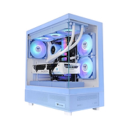 THERMALTAKE VIEW 270 PLUS HYDRANGEA BLUE GABINETE GAMER VIDRIO TEMPLADO ARGB X3 FAN MID-TOWER