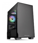 THERMALTAKE S100 NEGRO GABINETE GAMER VIFRIO TEMPLADO X1 FAN MID-TOWER