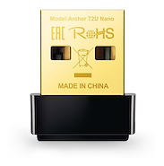 TP-LINK T2U NANO PLACA DE RED WIFI USB ARCHER AC600 DUAL BAND