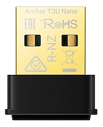 TP-LINK T3U NANO PLACA DE RED WIRELESS USB MU-MIMO ARCHER AC1300 DUAL BAND