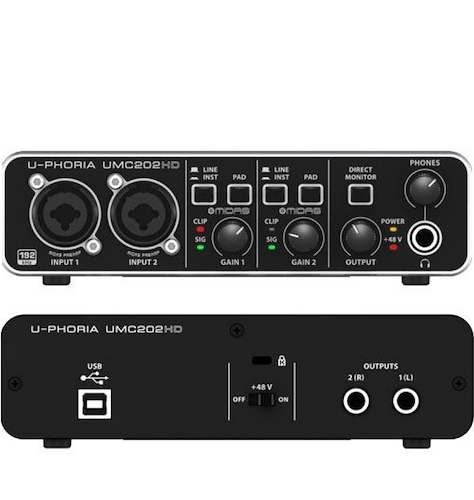 BEHRINGER UMC202 HD