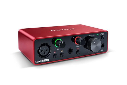 FOCUSRITE Scarlett Solo (3ra Generación)