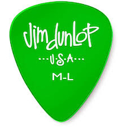 JIM DUNLOP 486RML MEDIUM LIGHT GREEN