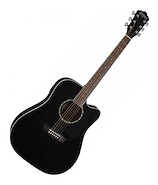 WASHBURN AD5CEB Black Apprentice Series