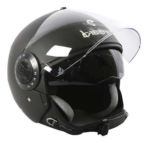 Casco Caberg Riviera V2 Abierto Negro Mate - $ 163.880