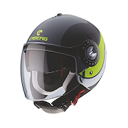Casco Moto Caberg Riviera Abierto Azul Mate Visor