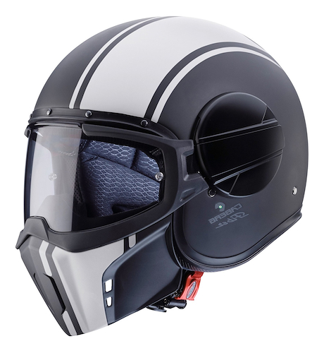 Casco Caberg Ghost Legend Abierto Negro Y Blanco P - $ 519.000