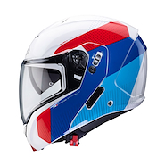 Casco Moto Caberg Horus Scout White/red/blue