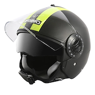Casco Caberg Riviera V2 Fluor Neg-Ama