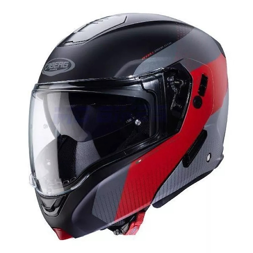 Casco Moto Caberg Horus Scout Matt Black/ye/fl - $ 490.000