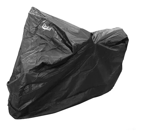 Funda Cubre Moto Delta Negro - $ 63.093