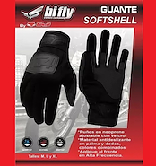 Guantes Proteccion Moto Bicicleta Neoprene Negro