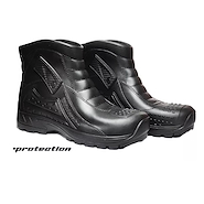 Botas Moto Impermeables Pvc Suela 43-44