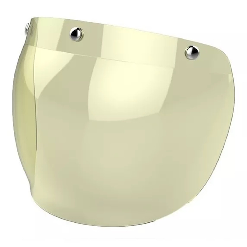 Visor Burbuja Casco abierto Amarillo Universal - $ 27.400