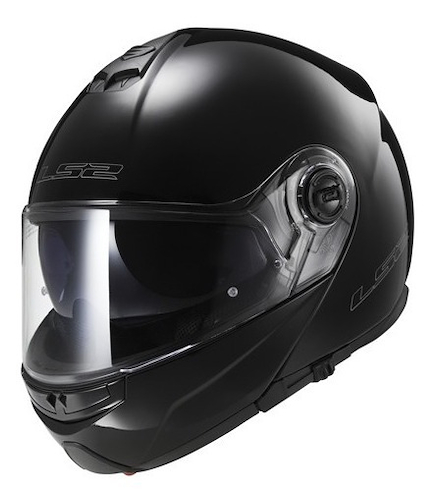 Casco Moto Rebatible Ls2 325 Strobe Negro Ciclofox - $ 231.329