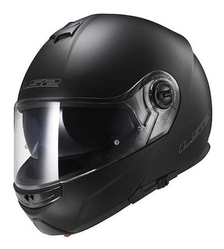 Casco Moto Rebatible Ls2 325 Strobe Negro Ciclofox - $ 300.245