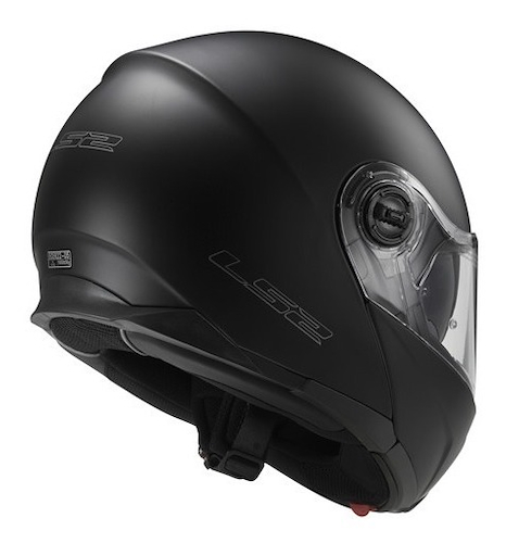 Casco Moto Rebatible Ls2 325 Strobe Negro Ciclofox 258.868