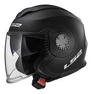 Casco Ls2 570 Abierto Negro Mate Doble Visor Verso