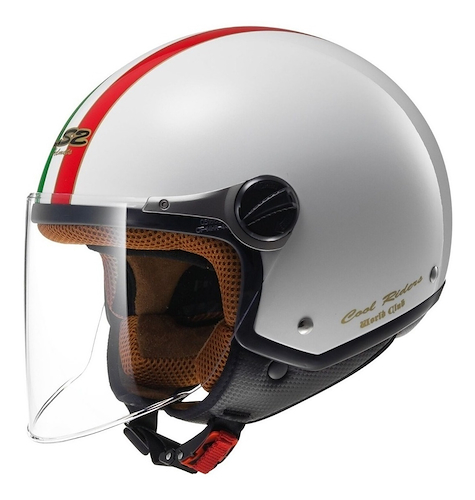 Casco Ls2 Abierto Of560 Bat Negro Black C/visor Ci - $ 163.450